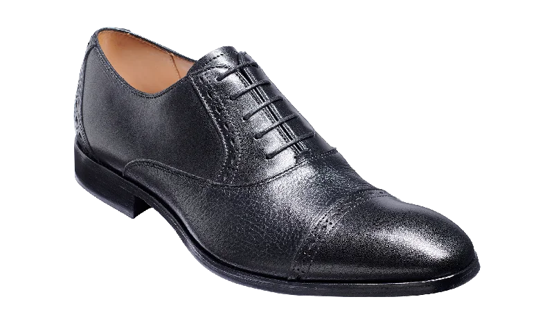 Men's Ergonomic Boots Ramsgate - Black Calf / Black Deerskin