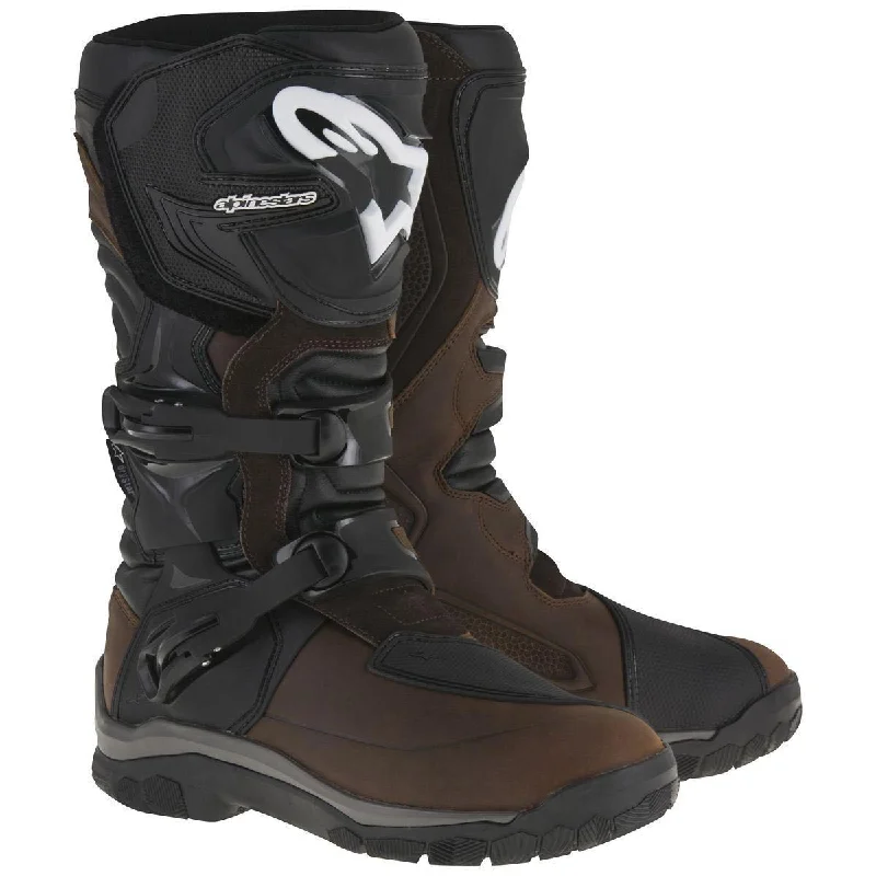 Men's Comfortable Shoes Alpinestars Corozal Adventure Drystar Men's Brown Motorcycle Boots