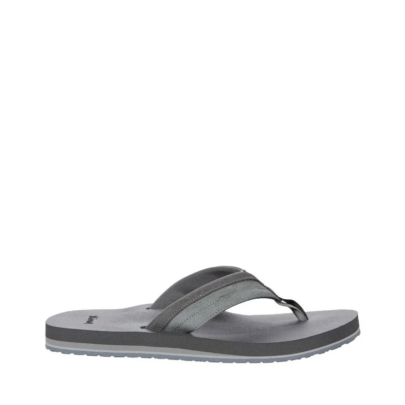 Men's Premium Shoes Men's Shoes Sanuk ZIGGY Flip Flop Water-Resistant Sandals 1116734 GREY Men's Premium Shoes Men's Shoes Sanuk ZIGGY Flip Flop Water-Resistant Sandals 1116734 GREY