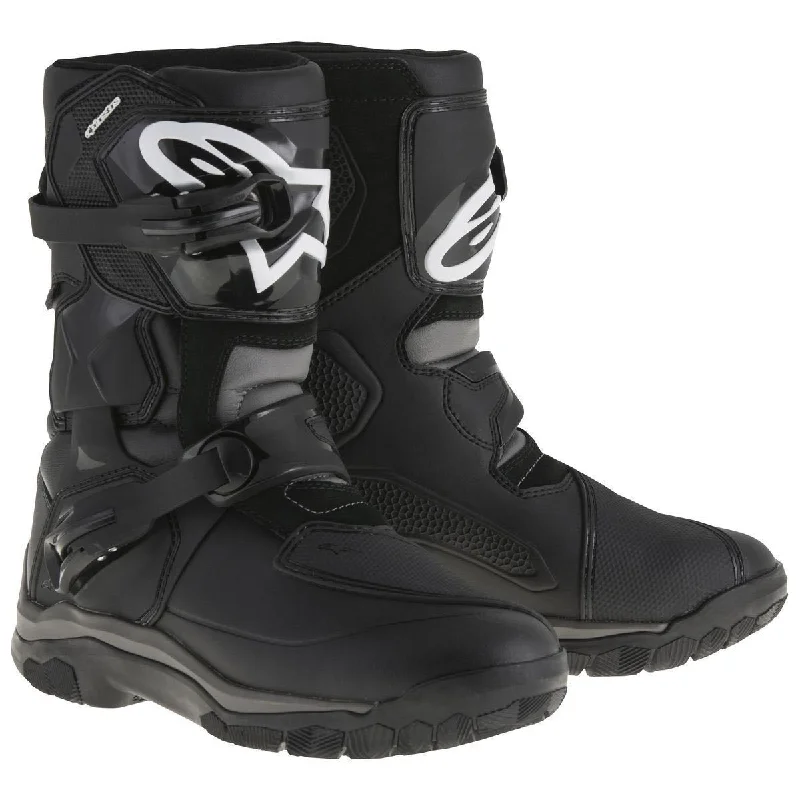 Men's Lightweight Boots Alpinestars Belize Drystar Men's Black Motorcycle Boots