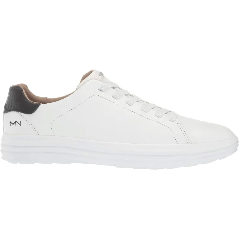 Men's Flexible Boots Men's Mark Nason Shogun Lobby White/Black Leather