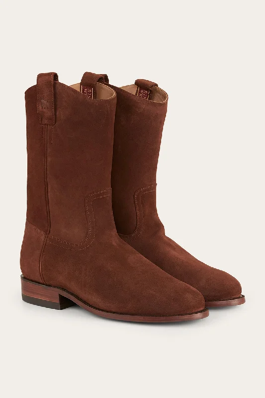 Men's Adaptive Fit Shoes Kimberley Mens Classic High Boot - Mocha
