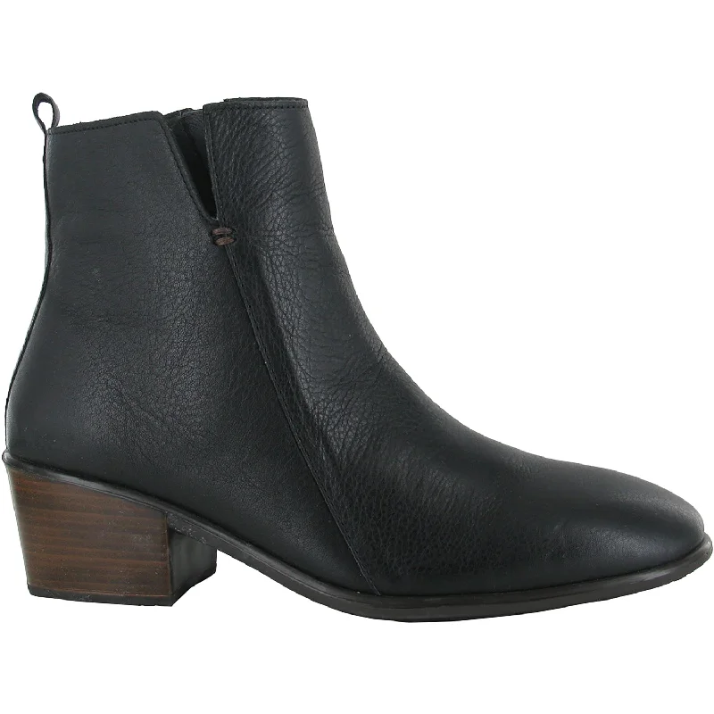 Men's Durable Boots Women's Naot Ethic Soft Black Leather