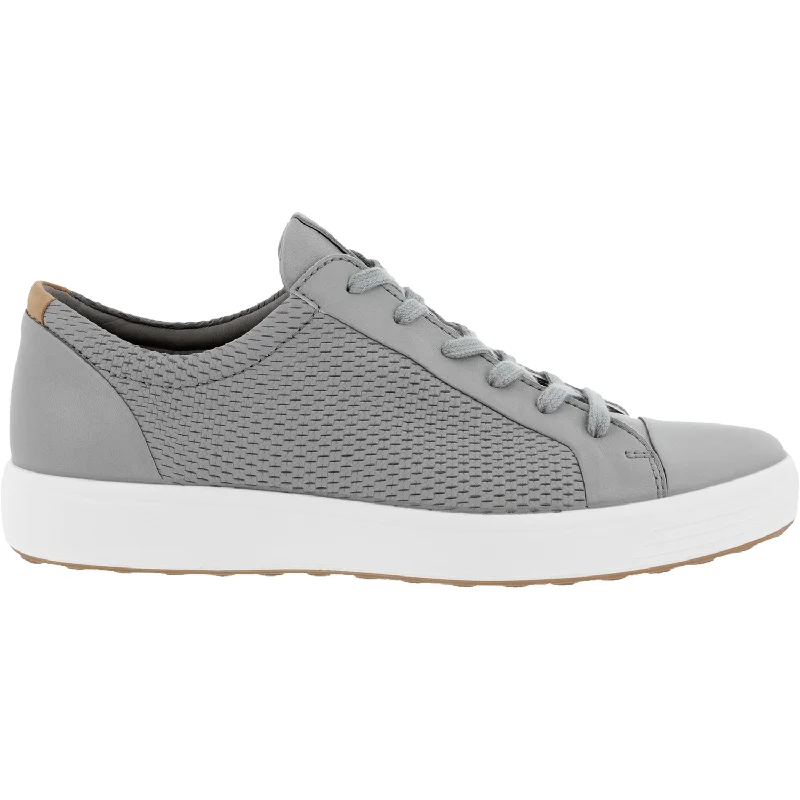 Men's Lightweight Boots Men's Ecco Soft 7 City Sneaker Wild Dove/Lion Leather