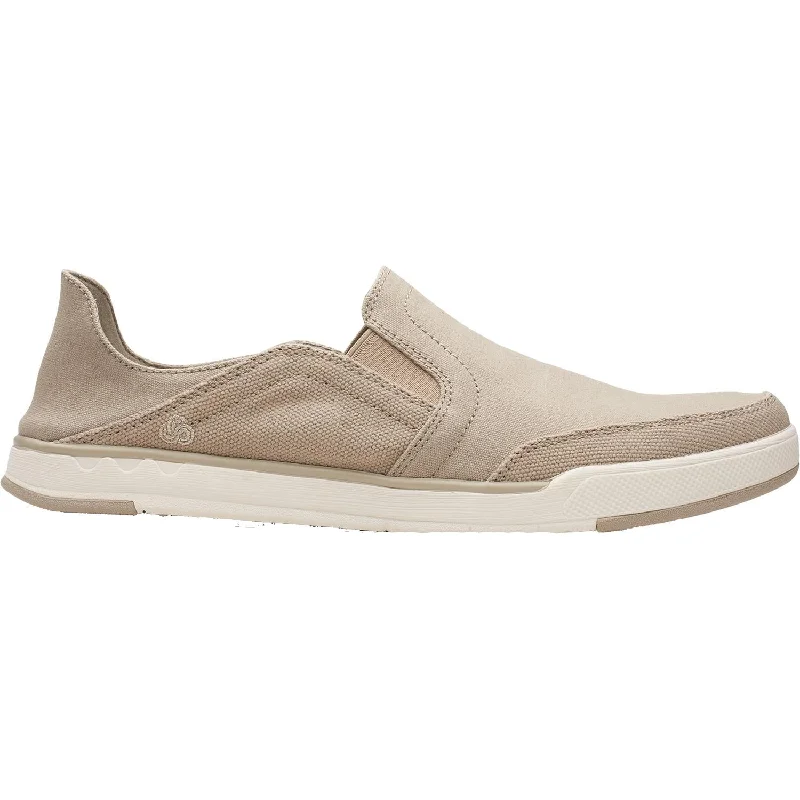 Men's Trendy Boots Men's Clarks Cloudsteppers Step Isle Row Sand Canvas