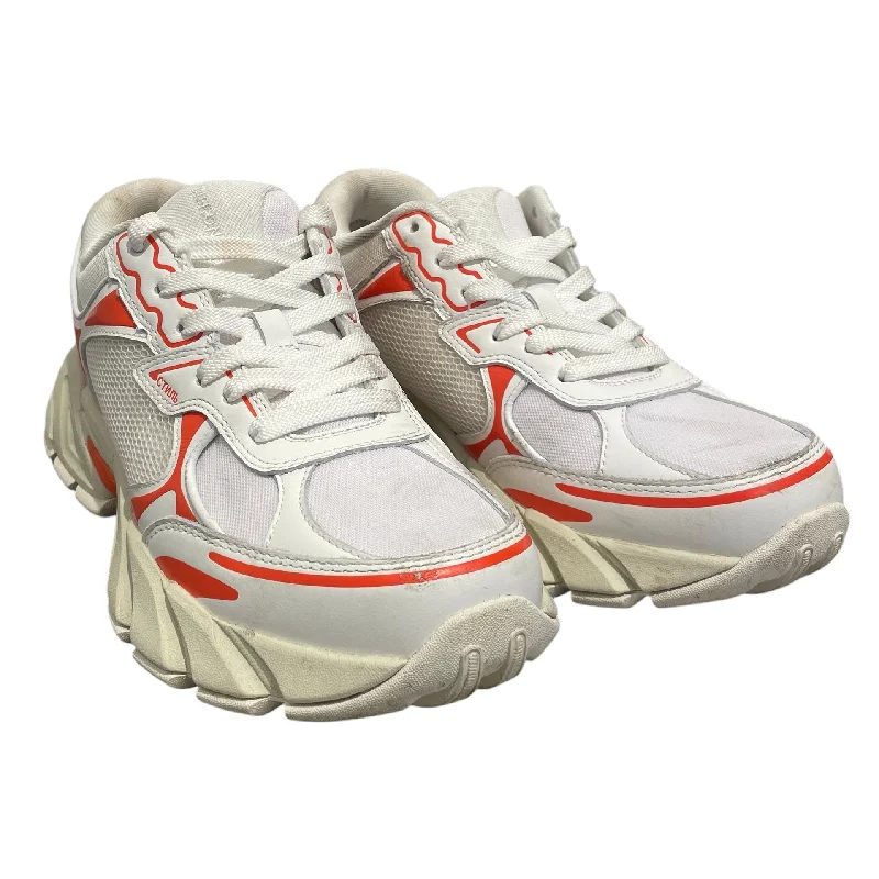 Men's Comfortable Boots HERON PRESTON/Hi-Sneakers/EU 40/WHT/block stepper white oranger Men's Comfortable Boots HERON PRESTON/Hi-Sneakers/EU 40/WHT/block stepper white oranger