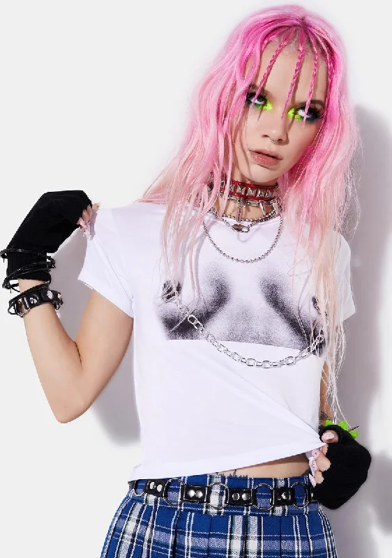 Women's Vacation Garments Tit For Tat Chain Graphic Tee