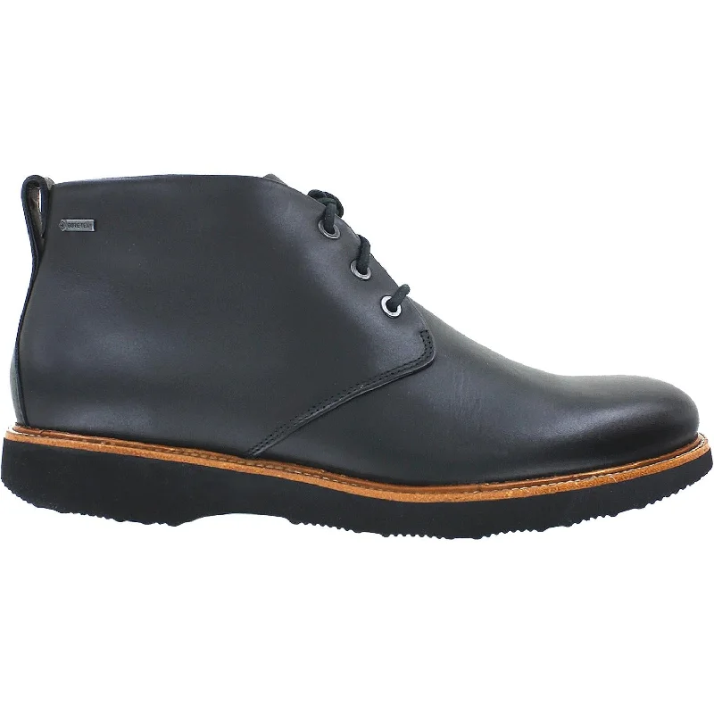Men's Soft Shoes Men's Samuel Hubbard Rainy Day Re-Boot Black Full Grain Leather