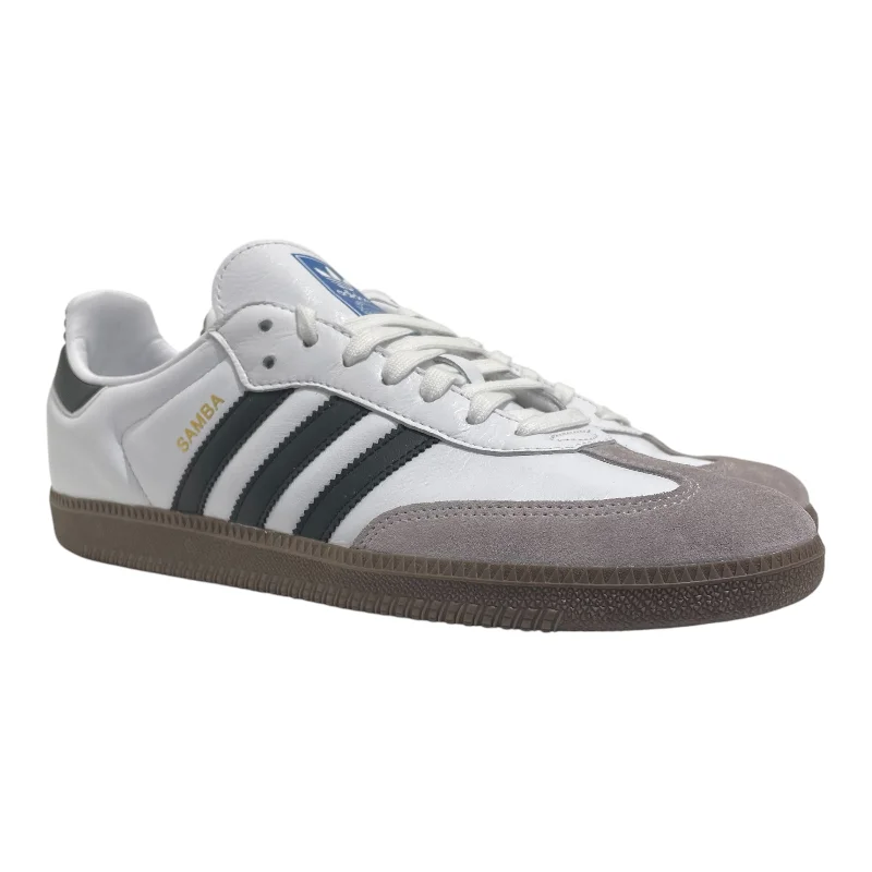 Men's Lightweight Boots adidas/SAMBA OG/Low-Sneakers/US 11/Leather/WHT/B75806