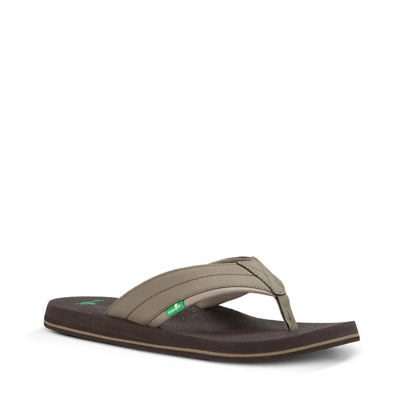 Get Stylish Shoes At Unbeatable Discounts Men's Shoes Sanuk BEER COZY 2 Casual Flip Flop Sandals SMS10868 BRINDLE Get Stylish Shoes At Unbeatable Discounts Men's Shoes Sanuk BEER COZY 2 Casual Flip Flop Sandals SMS10868 BRINDLE
