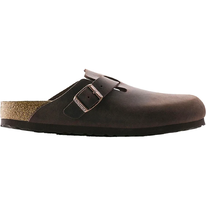 Men's Lightweight Boots Unisex Birkenstock Boston Habana Oiled Leather