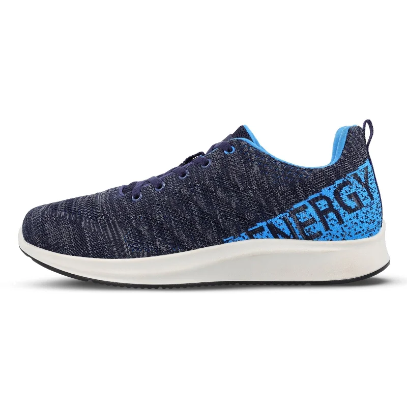Men's All-Season Shoes Walkaroo Men Lace-up Training Shoes - WS9511 Navy Blue