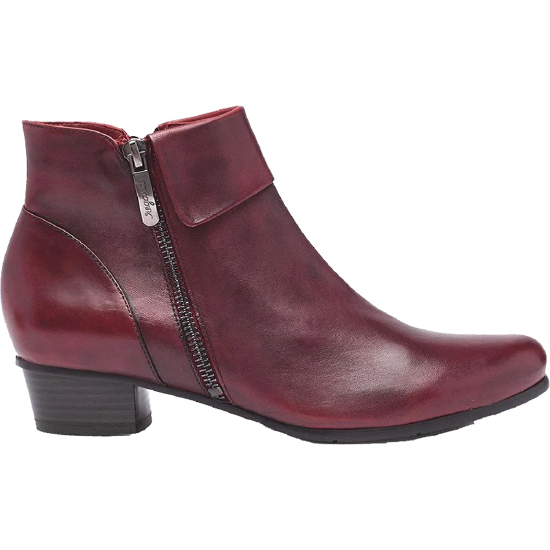 Men's Cushioned Shoes Women's Regarde Le Ciel Stefany-333 Sangria Glove Leather
