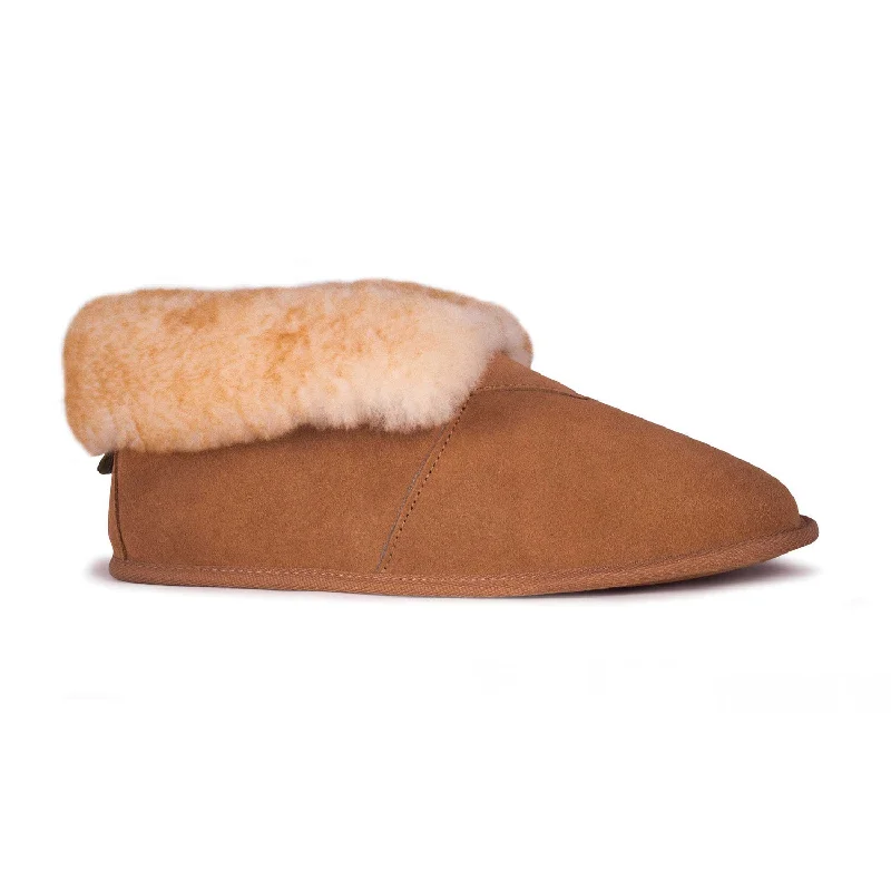 Men's Shock-Absorbing Shoes Men's Sheepskin Soft Sole Bootie
