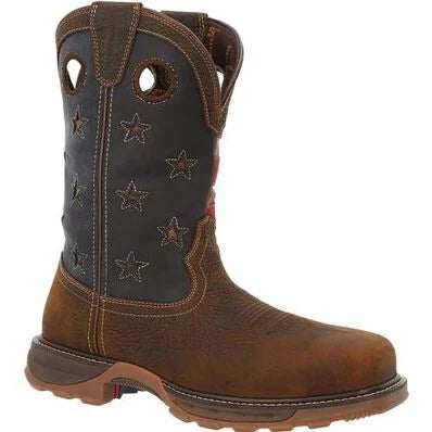 Best Deals On Comfortable Shoes DURANGO® MAVERICK XP™ COMPOSITE TOE WATERPROOF WESTERN WORK BOOT | DDB0366