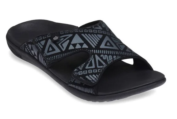 Men's Waterproof Boots Spenco Men's Kholo Tribal Slide Sandals