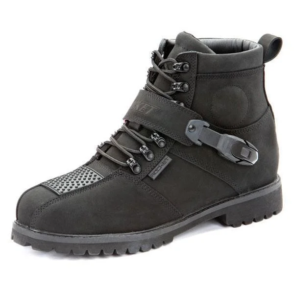 Men's Shock-Absorbing Shoes Joe Rocket 'Big Bang 2.0' Men's Black Leather Motorcycle Boots