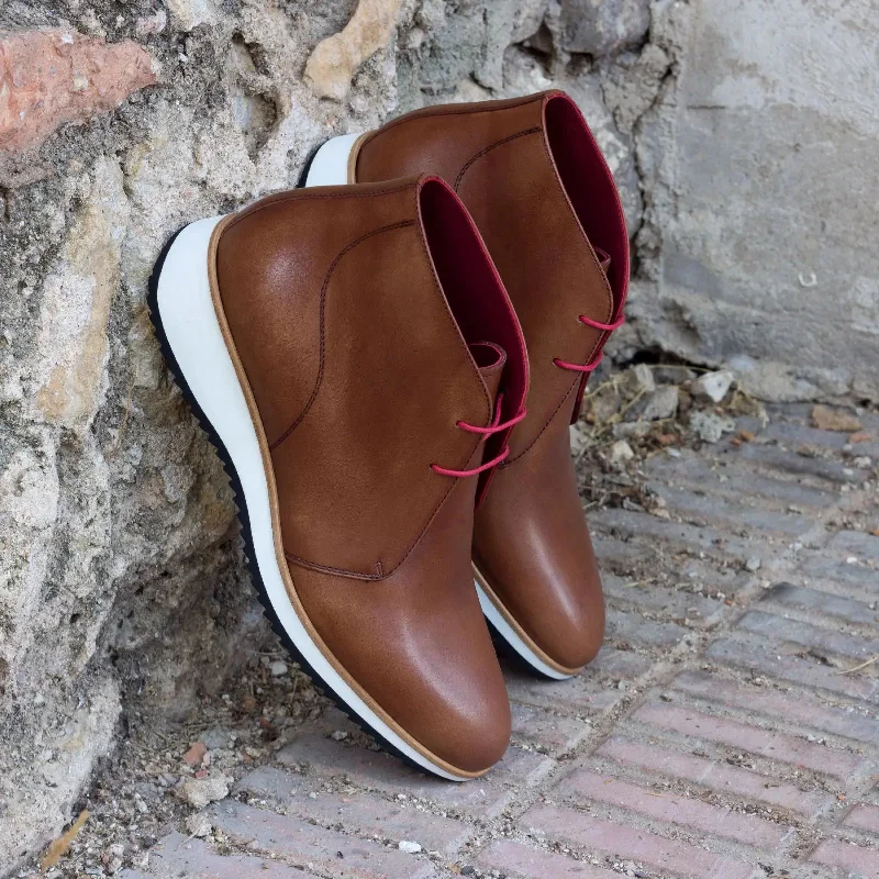 Comfortable Shoes For Men DapperFam Vivace in Med Brown Men's Italian Leather Chukka Comfortable Shoes For Men DapperFam Vivace in Med Brown Men's Italian Leather Chukka
