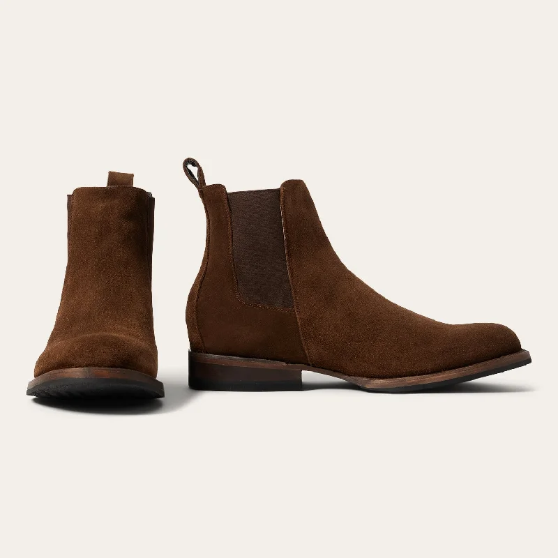 Men's Elegant Shoes Suede Beat Chelsea Boot