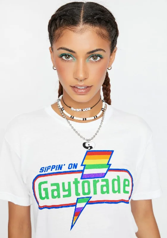 Holiday Gift Guide Sale Sippin' On Gaytorade Graphic Tee