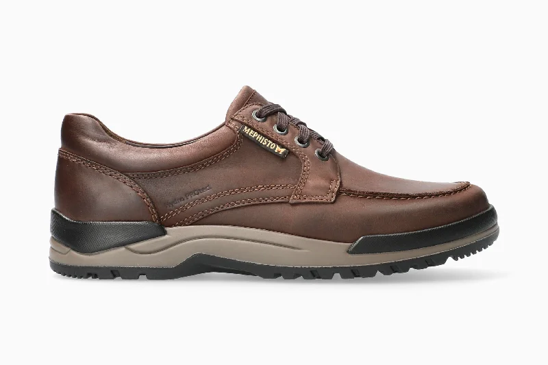 Men's Slip-Resistant Shoes Charles - Dark Brown
