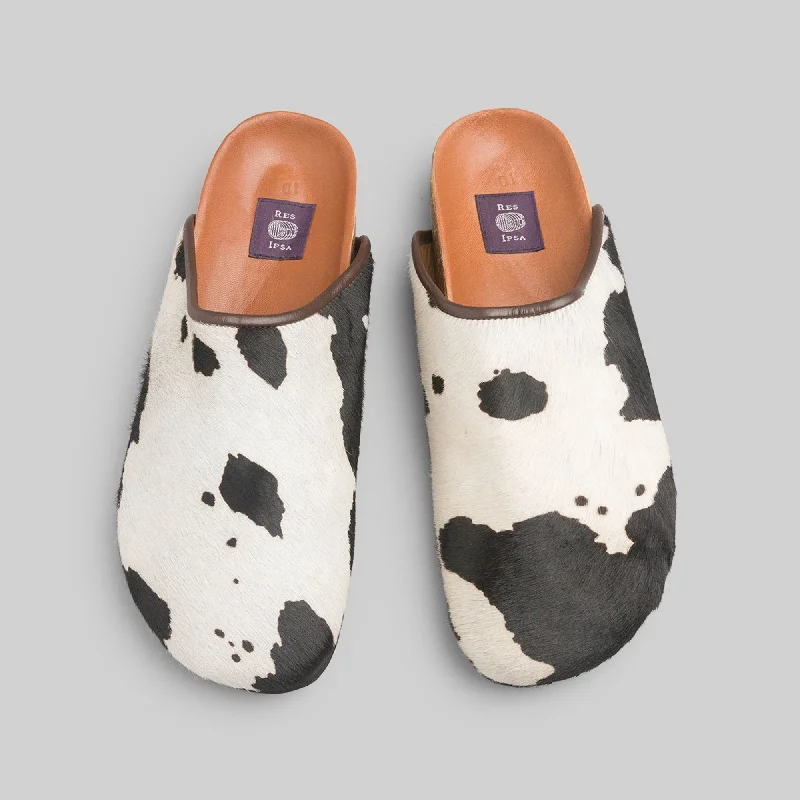Men's Temperature-Regulating Shoes Men's Cowhide Clog Size 10