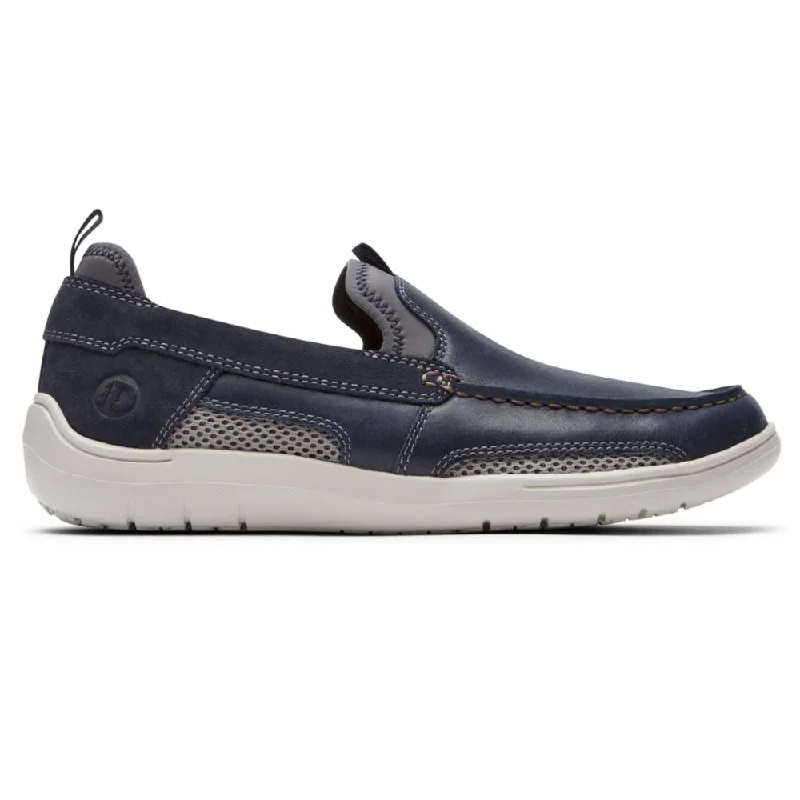 Men's Waterproof Boots Dunham Men's Fitsmart Loafer D Fitsmart Blue 4E