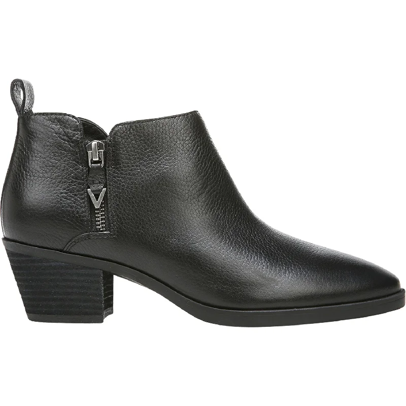 Men's Adaptive Fit Shoes Women's Vionic Cecily Black Leather