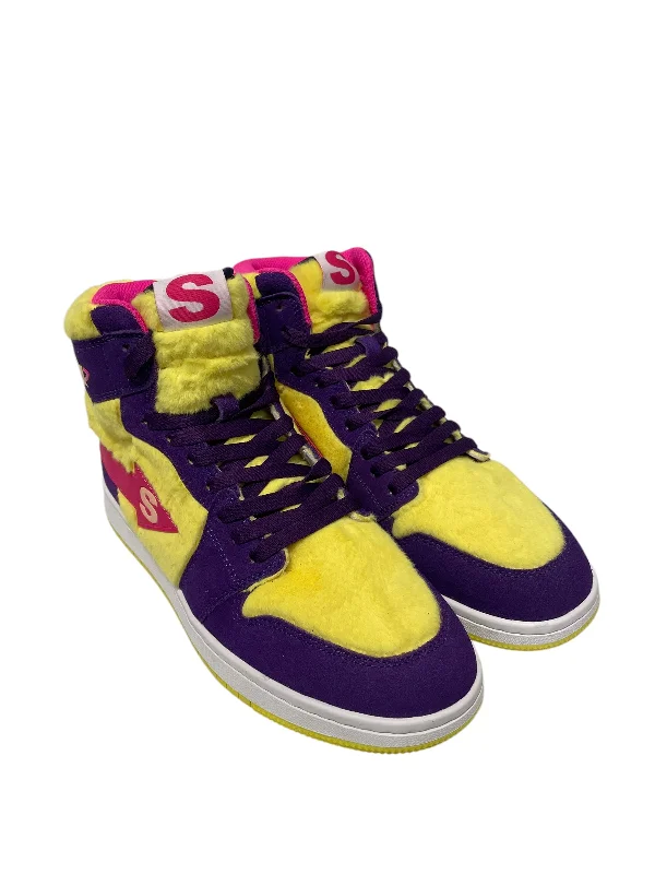 Men's Sporty Shoes SUKAMI/Hi-Sneakers/US 10/YEL/