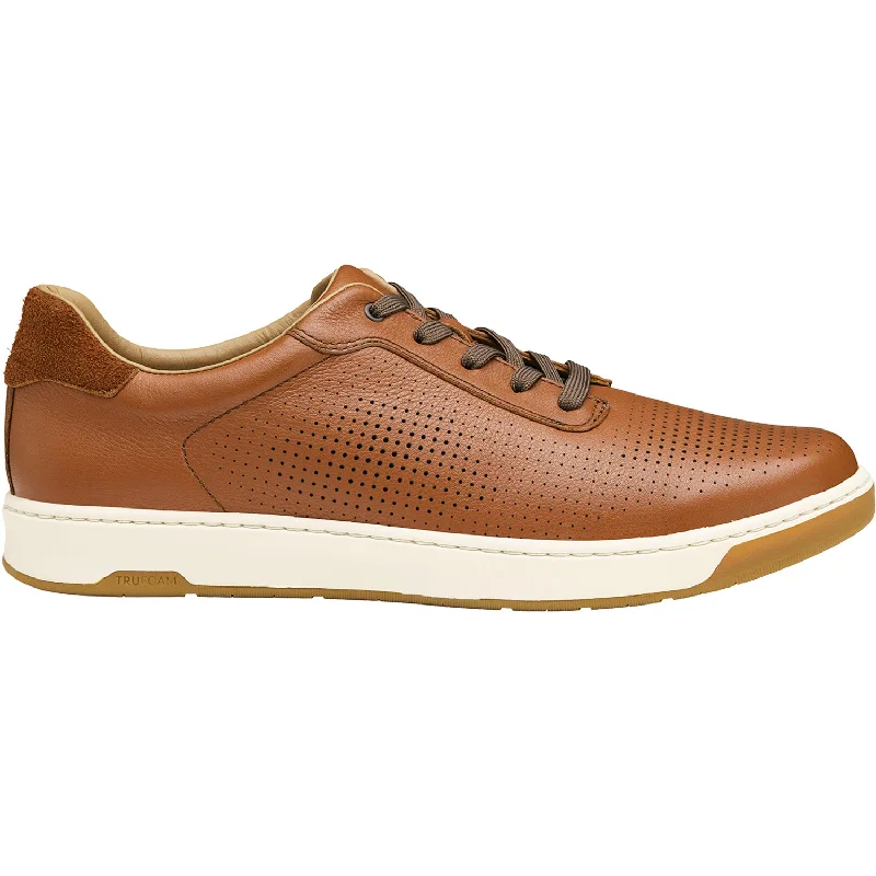 Men's Energy-Return Shoes Men's Johnston & Murphy Daxton U-Throat Tan Full Grain Leather Men's Energy-Return Shoes Men's Johnston & Murphy Daxton U-Throat Tan Full Grain Leather
