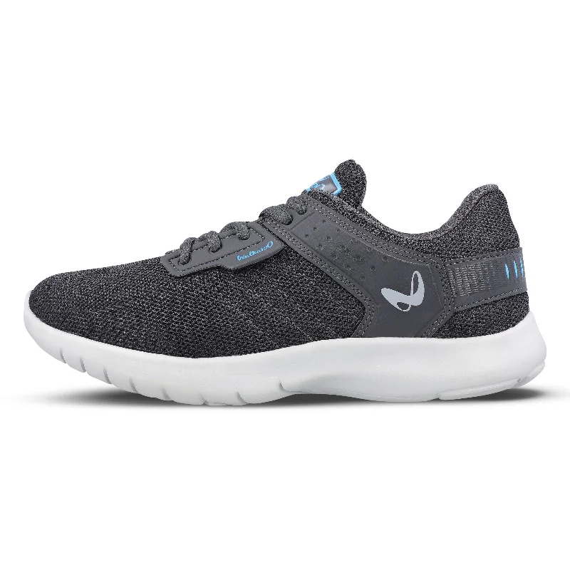 Men's Minimalist Shoes Walkaroo Men Lace-up Sports Shoes - XS3222 Grey