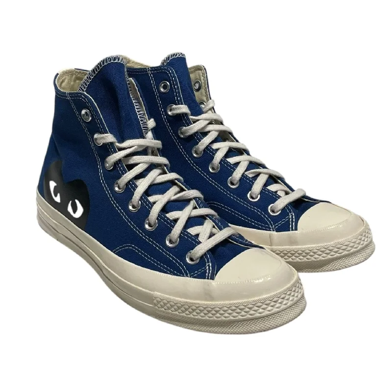 Men's Ultra-Light Boots CONVERSE/Hi-Sneakers/US 9.5/BLU/CDG x Converse