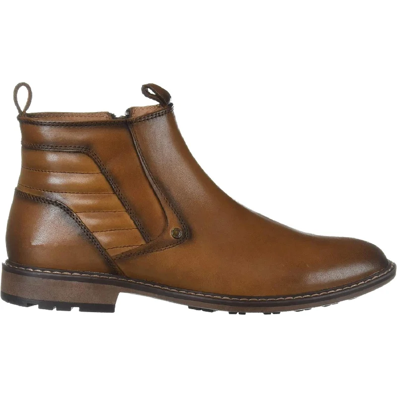 Men's Cushioned Boots Men's Mark Nason Ottomatic Pinedale Cognac Leather