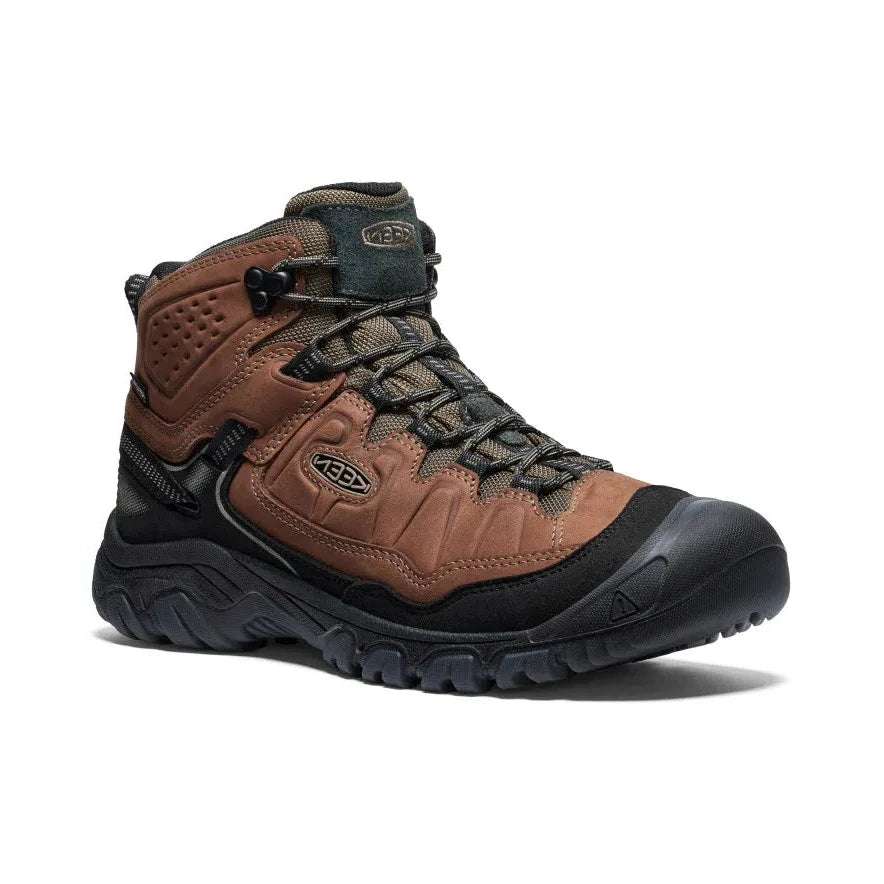 Men's Cozy Boots Targhee IV Mid Men's - Bison/Black