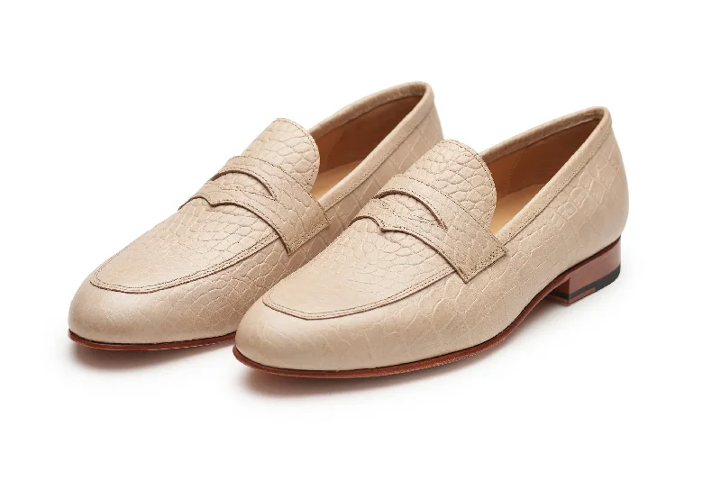 Men's Premium Boots Lopez Penny Loafer - Natural (US 7 & 8 Only)