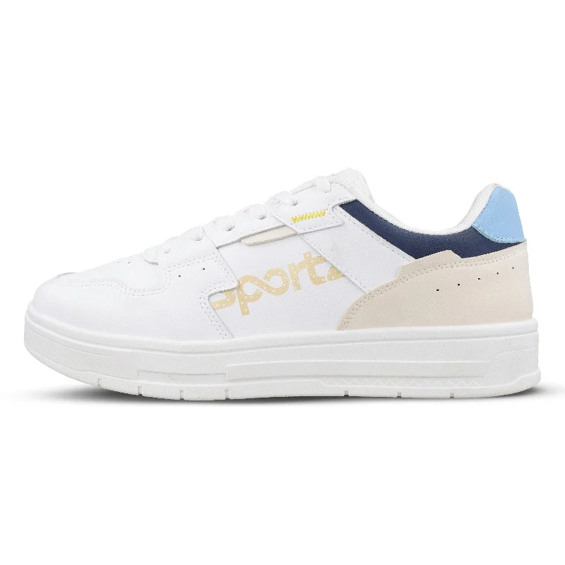 Men's Shock-Resistant Boots Men's Sports Sneakers - WY3487 White Blue