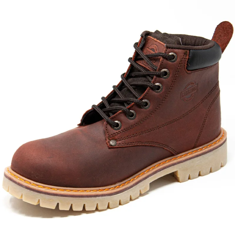 Men's Ergonomic Shoes Men's LEGEND - Steel Toe 6" Work Boots - BTA