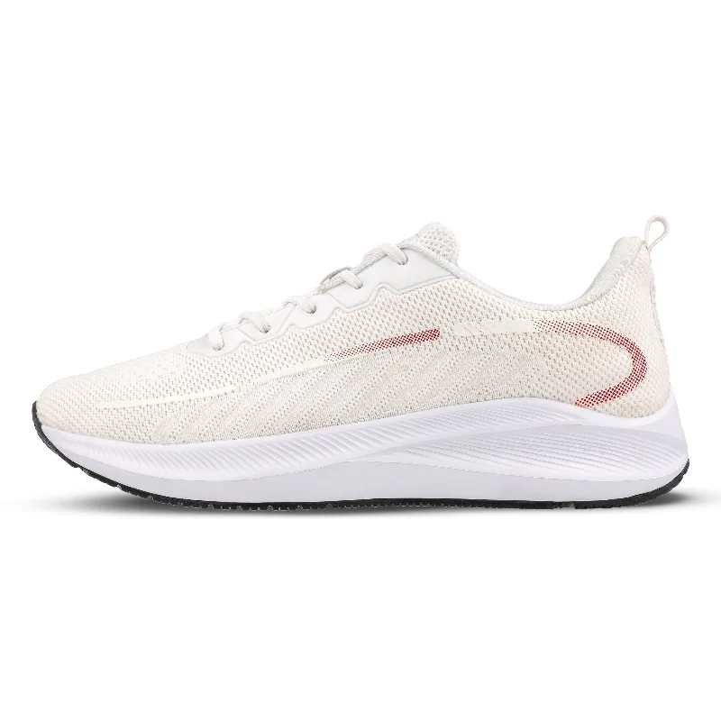 High-Quality Shoes Walkaroo Running Shoes for Men - WS9077 White