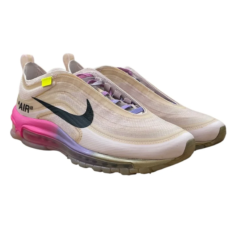 Men's Stylish Boots NIKE/THE 10 AIR MAX 97 OG/Low-Sneakers/US 7.5/BEG/AJ4585-600