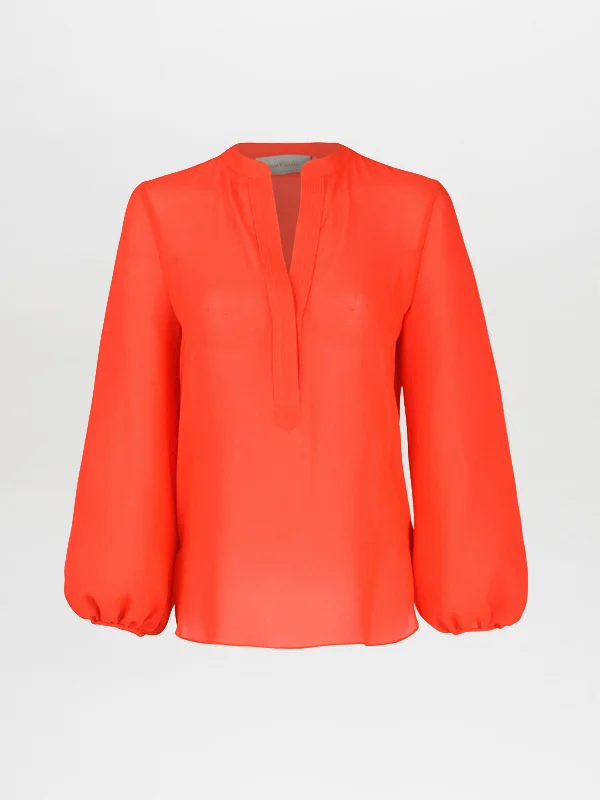 Affordable Women's Garments Triora Blouse Tangerine