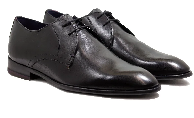 Lightweight Breathable Shoes For Men Ted Baker Dress Black plain toe Blucher Sumpsa Lightweight Breathable Shoes For Men Ted Baker Dress Black plain toe Blucher Sumpsa