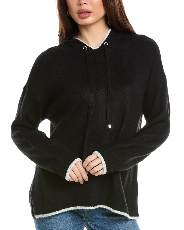 Affordable Fashion for Women Vince Camuto Tipped Hoodie