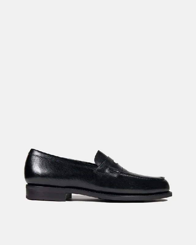 Men's Odor-Resistant Shoes Black Alcazar Loafer