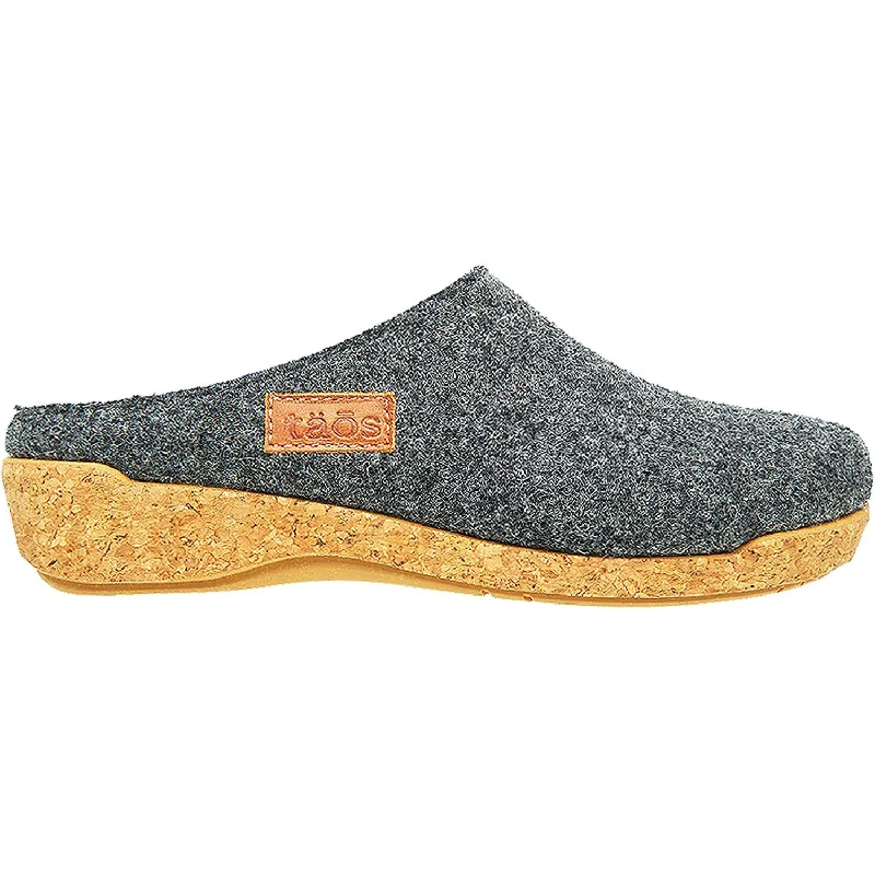 Men's Soft Boots Women's Taos Woollery Charcoal Wool