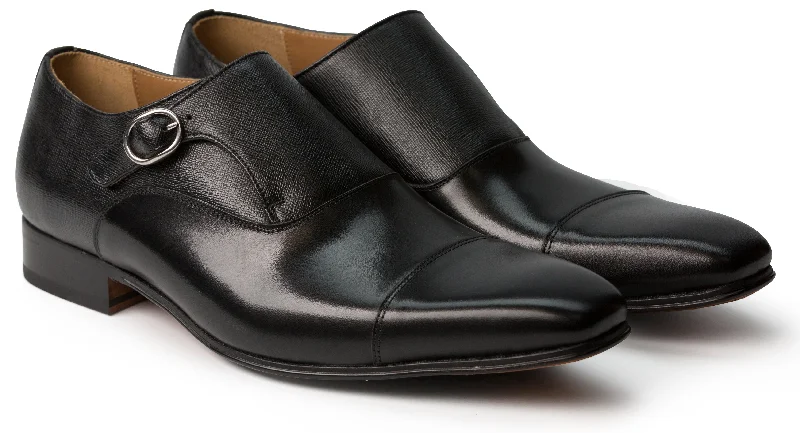 Buy More, Save More On Stylish Shoes Luciana Black Leather Two Tone Single Monk Strap Dress Shoe 7538 Buy More, Save More On Stylish Shoes Luciana Black Leather Two Tone Single Monk Strap Dress Shoe 7538