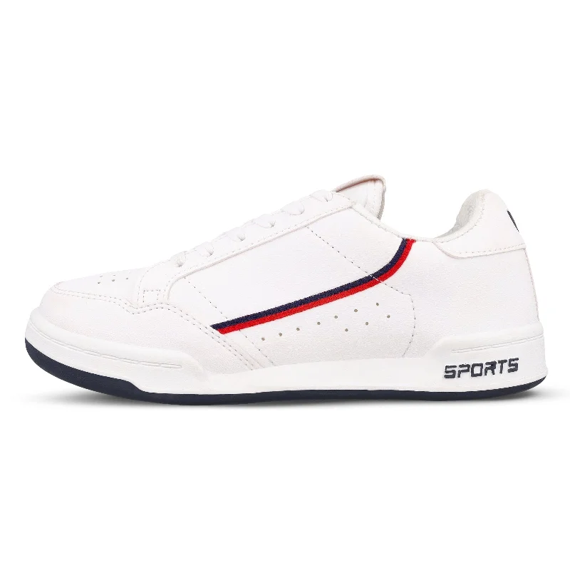 Men's Classic Boots Walkaroo Mens Casual Shoes - WY3339 White