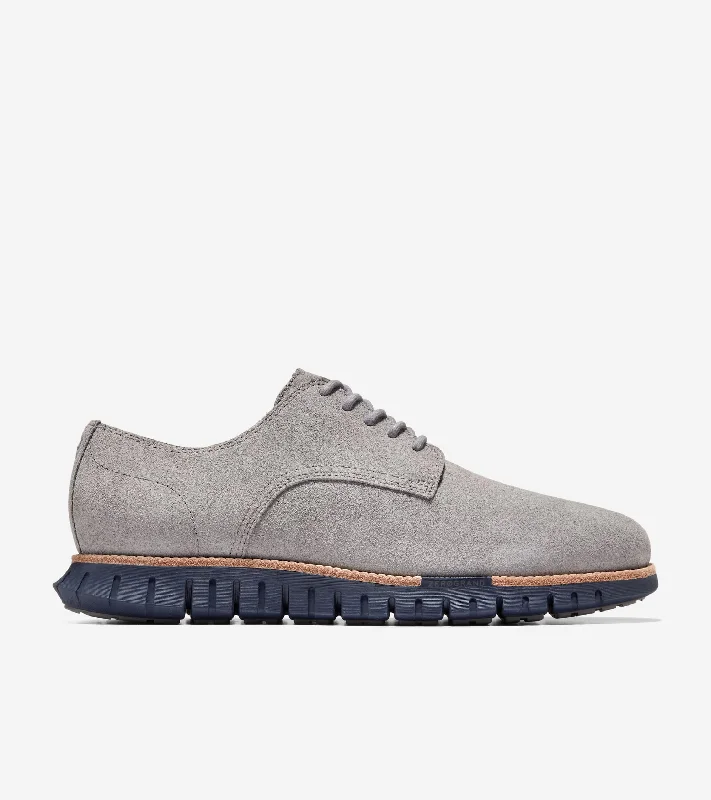 Men's Reinforced Sole Boots Men's ZERØGRAND Remastered Plain Toe Oxford