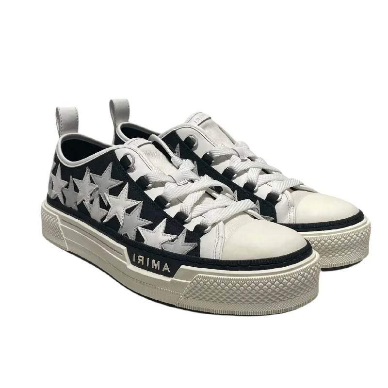 Men's Lightweight Shoes AMIRI/Low-Sneakers/US 10/All Over Print/Cotton/BLK/