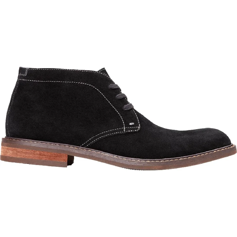 Men's Handcrafted Boots Men's Vionic Chase Black Suede
