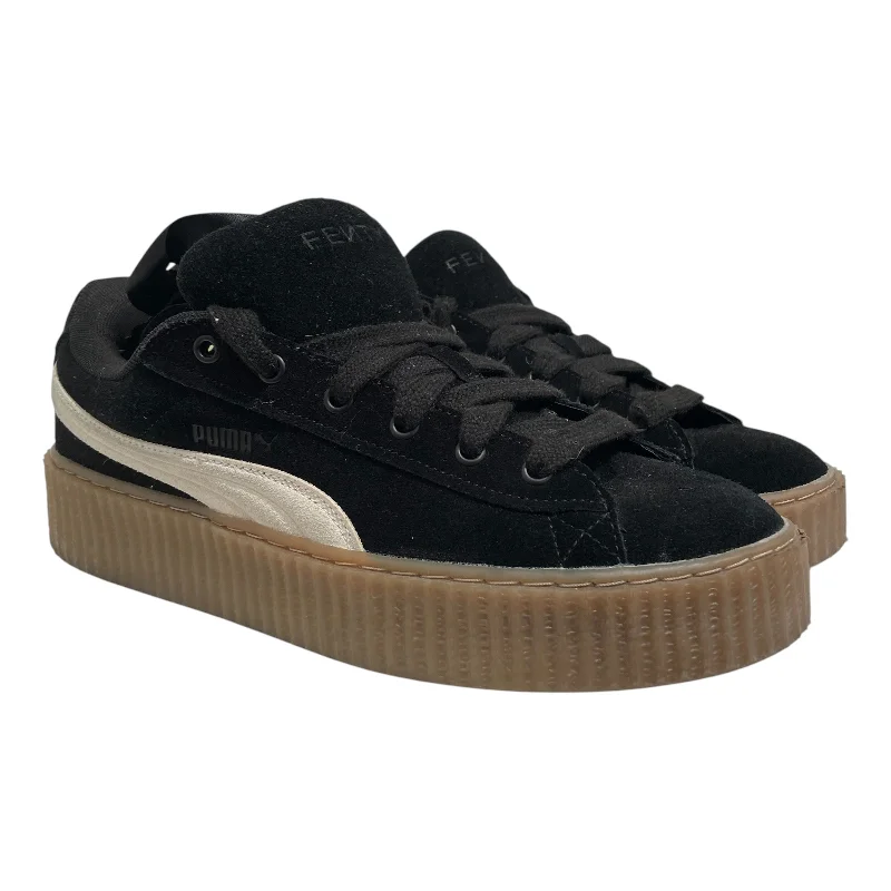 Men's All-Day Wear Shoes FENTY PUMA by Rihanna/Low-Sneakers/US 10.5/Cotton/BLK/